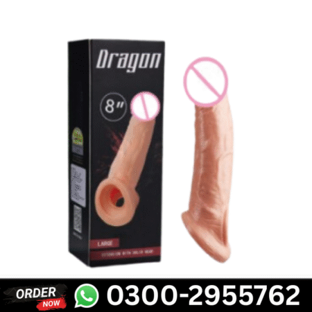 Dragon Silicone 8 Inch Condom In Pakistan